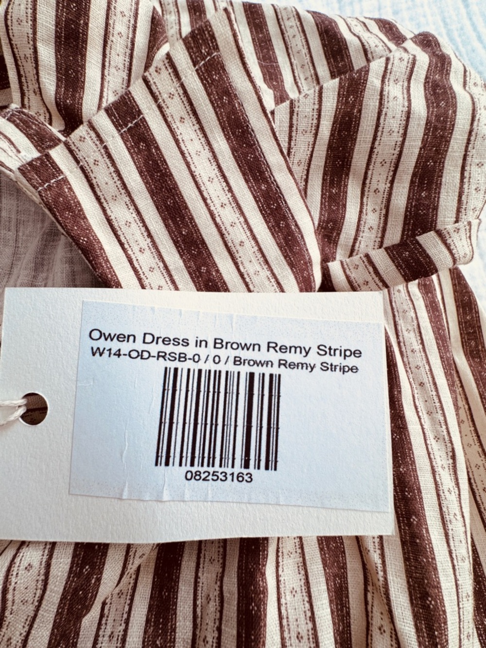 Parterre Owen Striped Button-Front Shirt Dress - Picture 5 of 9